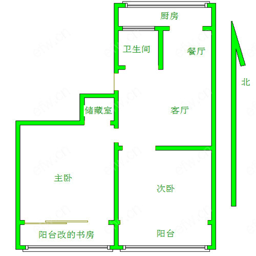 泰康新村（101-124） 2室2厅