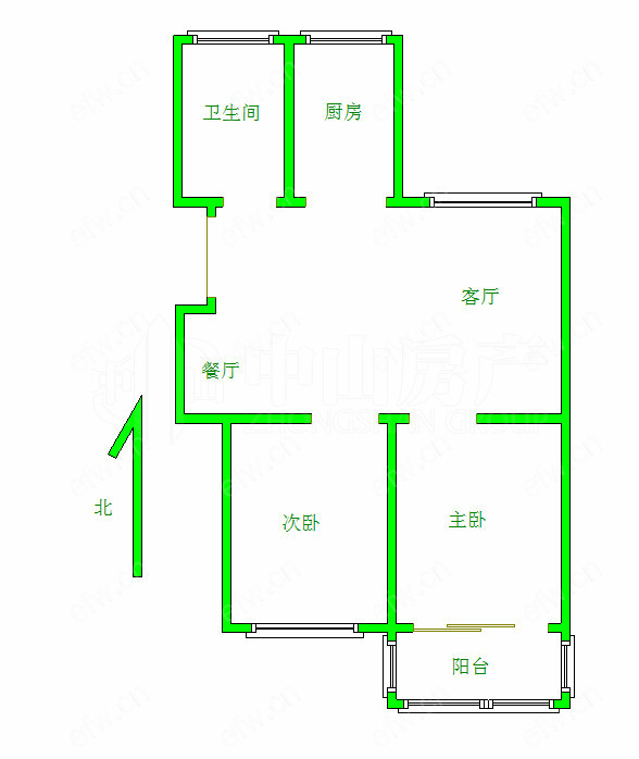 仙蠡墩家园（一期） 2室1厅