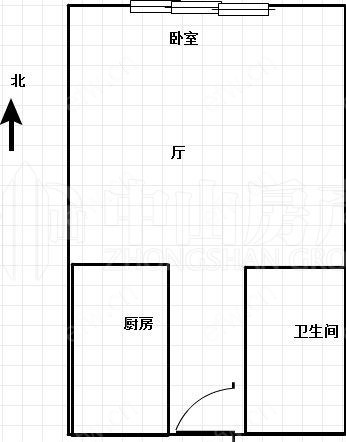 金科米兰公寓 1室1厅