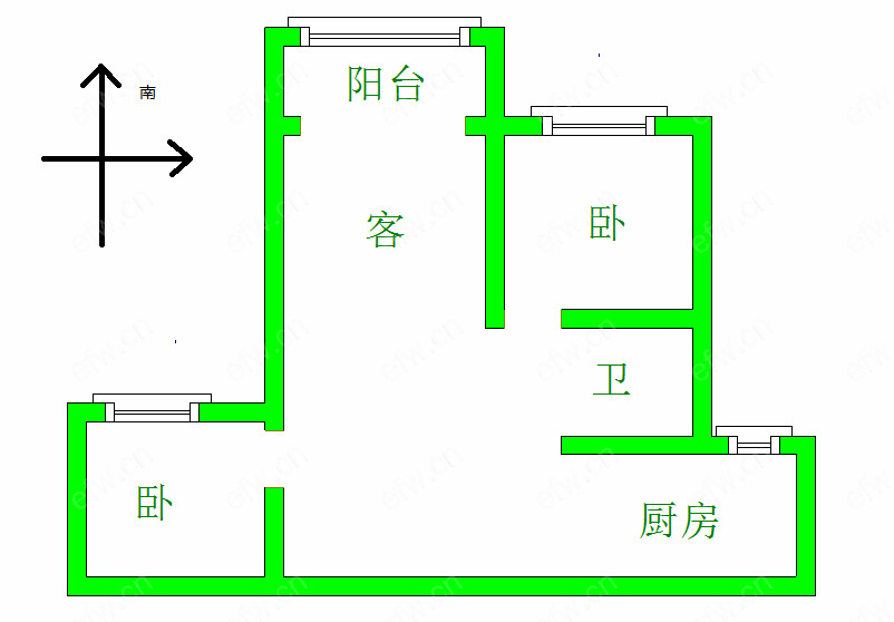 华夏春晓 3室2厅