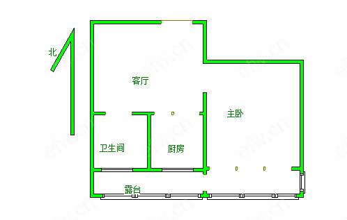 横街小区 1室1厅