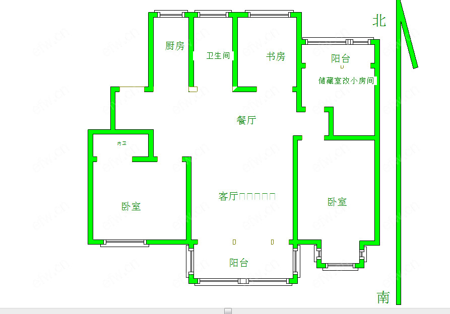 刘潭二村4室2厅