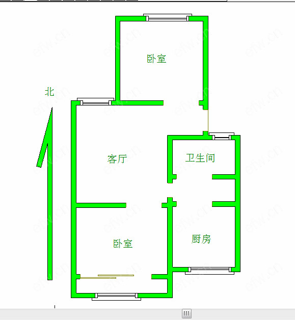 西园里 2室1厅