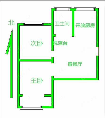 龙塘家园 2室2厅