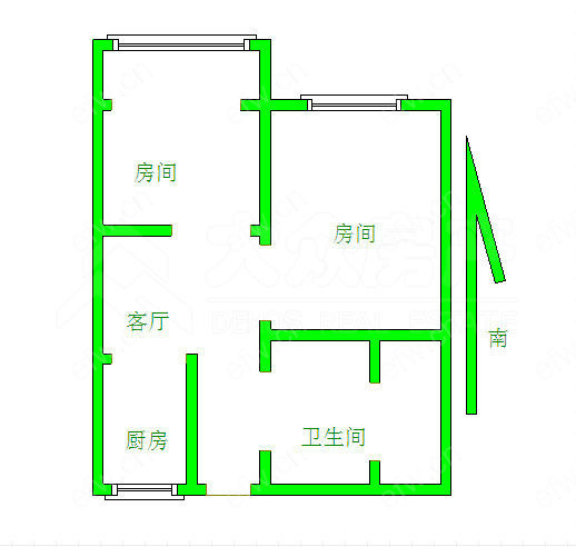 惠龙新村 2室1厅