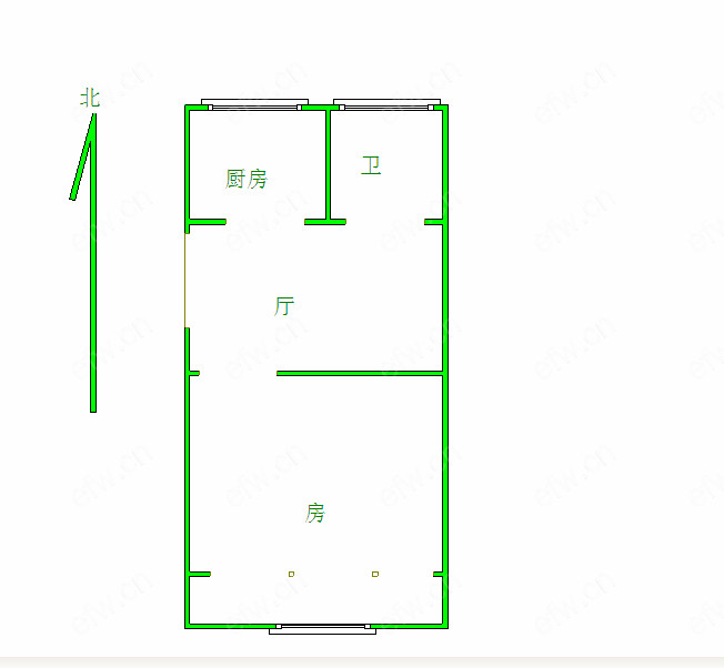 中桥三村 1室1厅