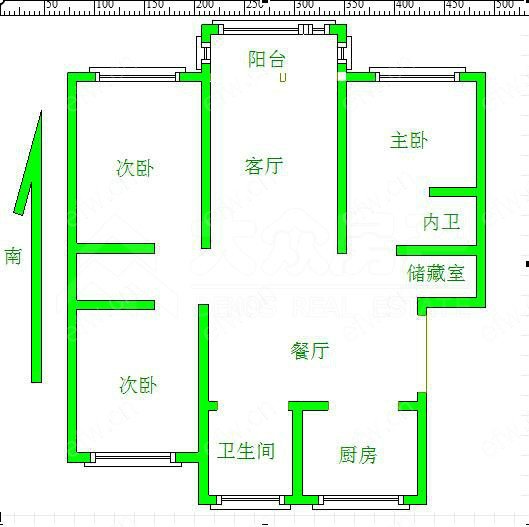 锡星苑 3室2厅