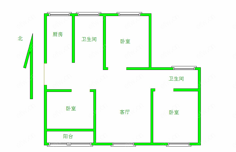 水仙里 3室2厅