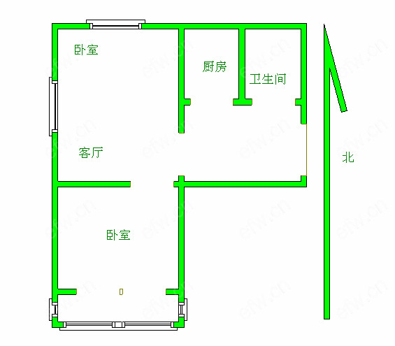 塔影一村 2室1厅