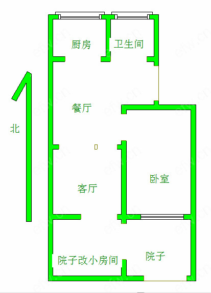 盛新里 2室1厅