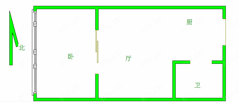 禾嘉际 1室1厅