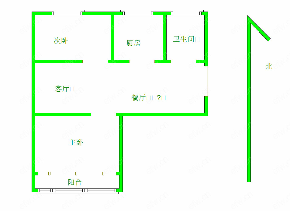 广石家园 2室2厅