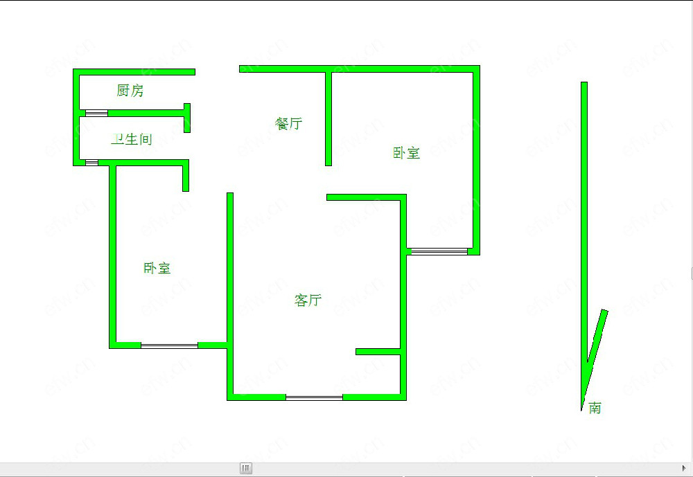 奥林花园D区 2室2厅