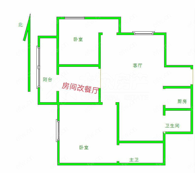 银辉城市花园（升平巷） 3室2厅