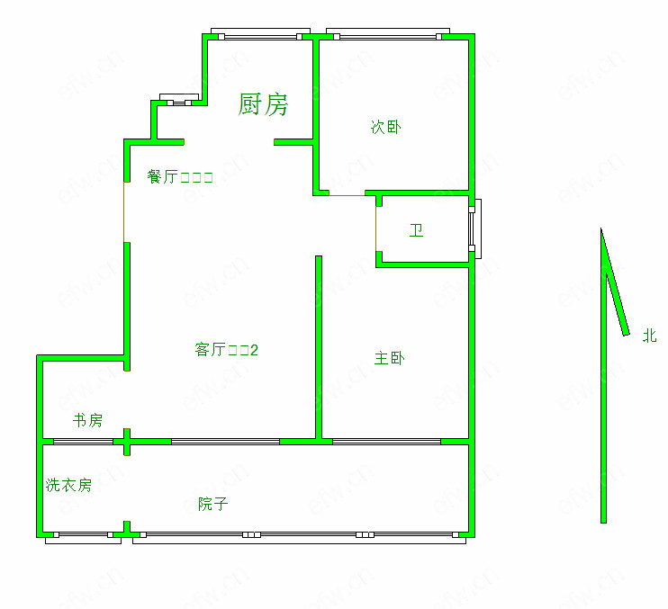 融创理想城市花园(亚美利加) 3室2厅