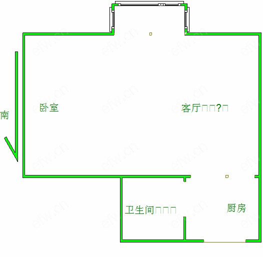 嘉德时代广场 1室1厅
