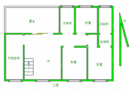 世贸际公寓（世贸公馆） 6室3厅