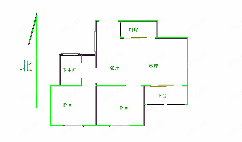 九龙仓玺园C区 2室2厅