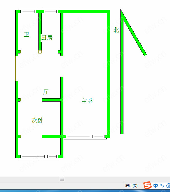 青山二村 2室1厅