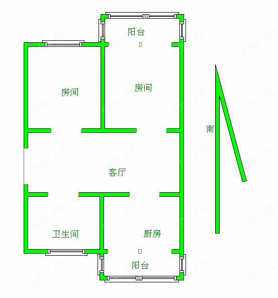 金海里 2室2厅
