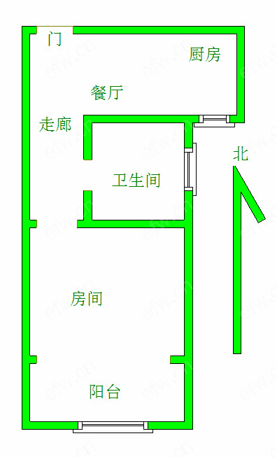 金太湖国际城 1室1厅