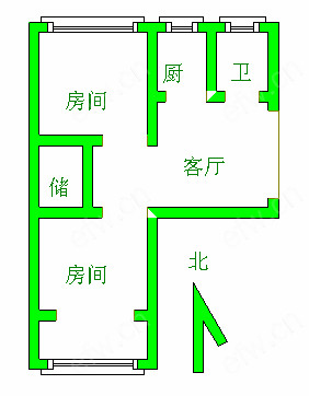 槐古路 2室1厅