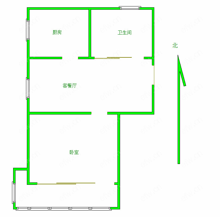 靖海新村 难得一见的精装小户型,总价低,朝向好！