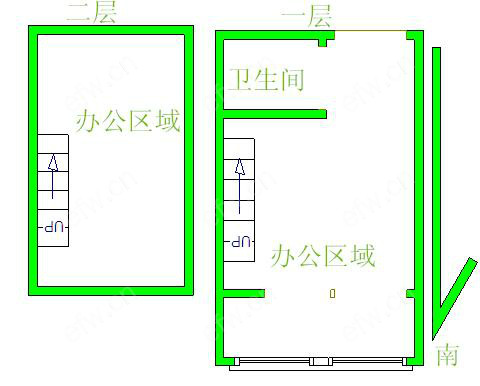 橘子公寓（21-22） 2室1厅