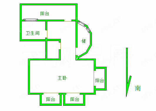 银河湾紫苑(华光堰桥项目) 6室3厅