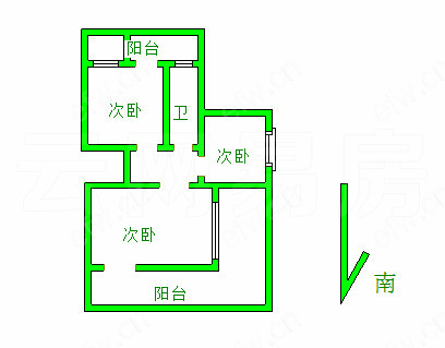 银河湾紫苑(华光堰桥项目) 6室3厅