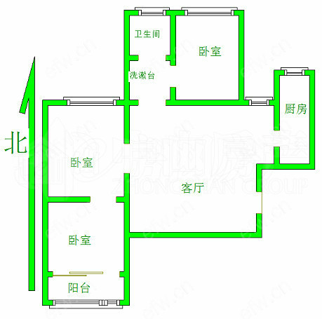 梨花家园 3室2厅