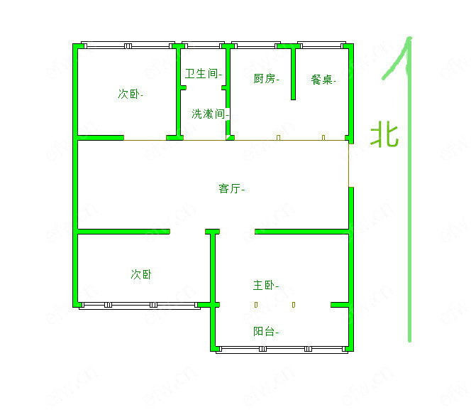 小娄巷横街东区（14-29） 3室2厅