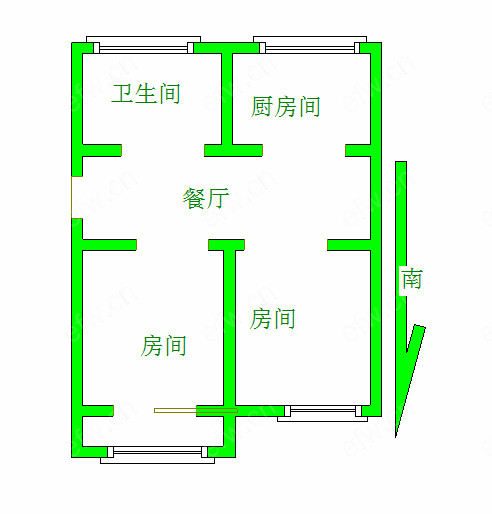 建设新村 2室1厅