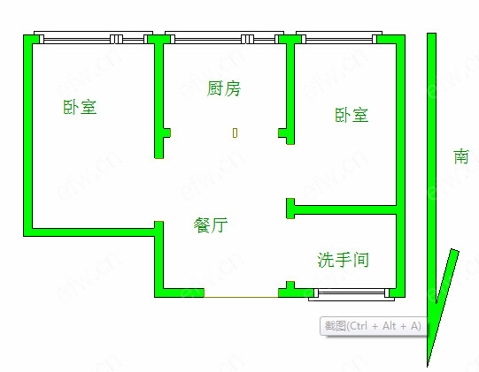 莲蓉公寓 2室1厅