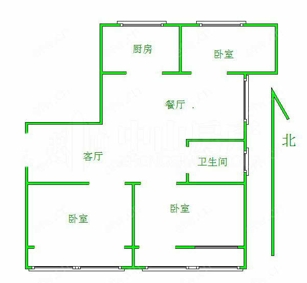 凤翔苑 3室2厅000000