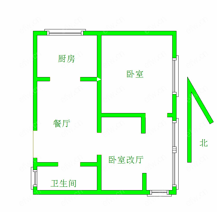 桃园新村 2室1厅一个星期以后在看房
