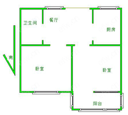 惠华新村 2室1厅