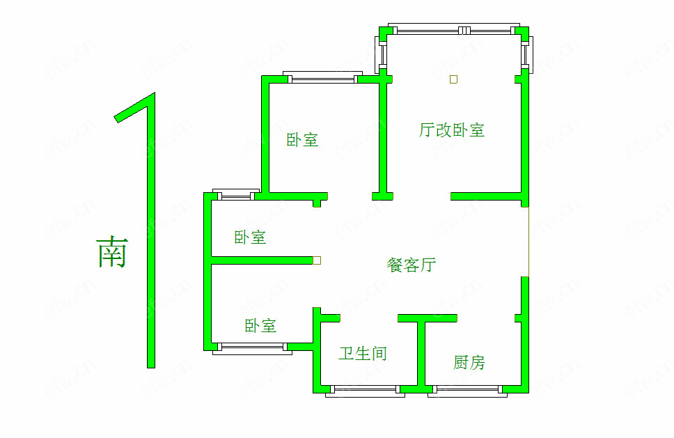 五星家园  3室2厅