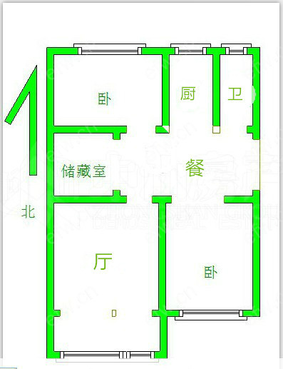 西园里 3室1厅