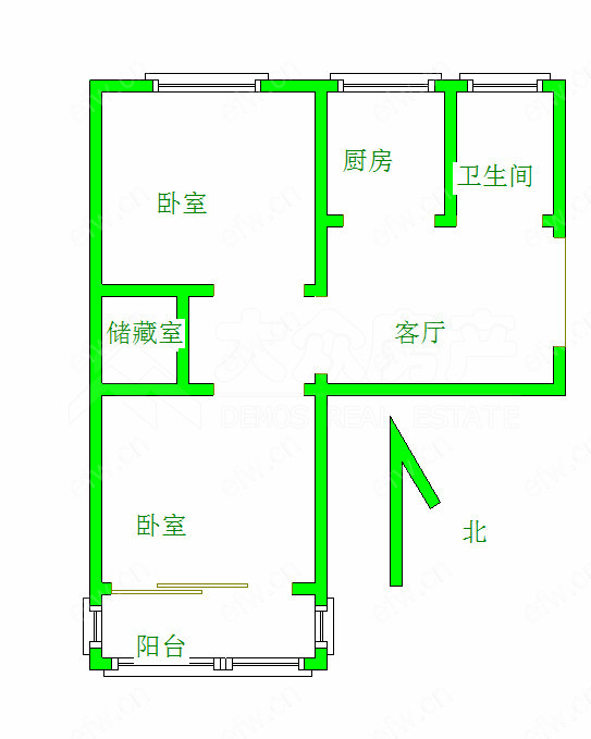 五河新村 2室1厅装修比较新，黄巷地铁口，出脚方便