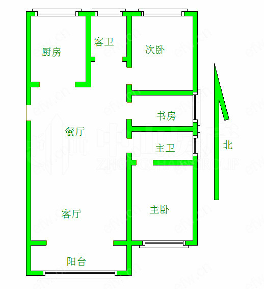 世茂际广场 3室2厅