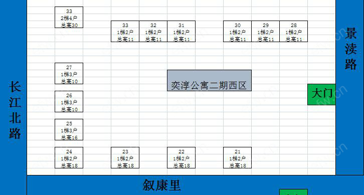 长江绿岛一二期(奕淳公寓)