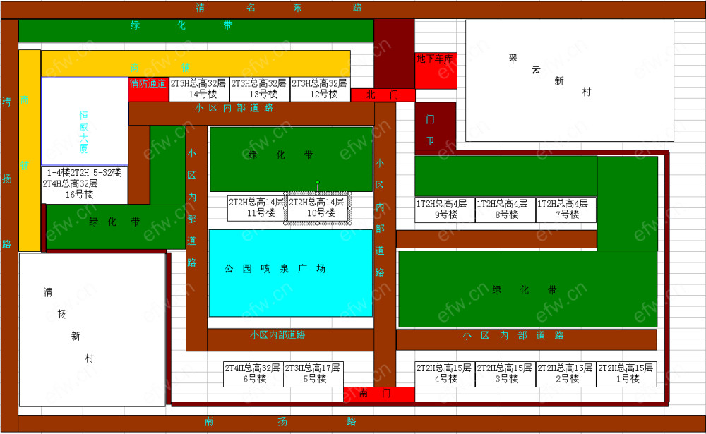 清扬华庭(恒威中央领地)